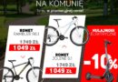 W Prorowery.pl w Ostrowcu Świętokrzyskim na ul. Kilińskiego 39a kupisz rowery komunijne w promocyjnej cenie. Tylko do  13.05.2023 r.